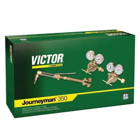 Victor Journeyman 350 540/510 Acetylene Torch Outfit with Classic Regulators #0384-0804