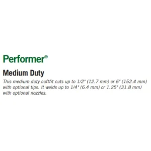 Victor Medium Duty Performer Outfit CGA 510 #0384-2125