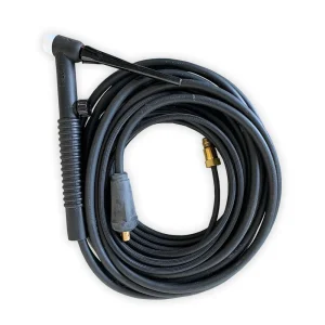 ESAB 17-Style Flex Head 2 piece TIG Torch w/ Valve, 150A, 25mm – 0558101723