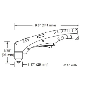 Thermal Dynamics SL-100 #7-5202 Hand Torch (NO QUICK DISCONNECT)