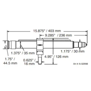Thermal Dynamics SL-100 #7-5202 Hand Torch (NO QUICK DISCONNECT)