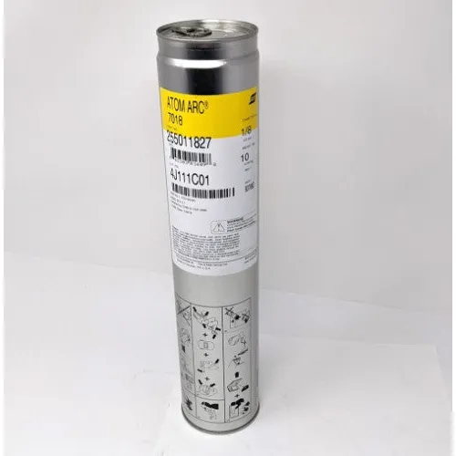 ESAB® AtomArc® 7018 1/8 x 14 Stick Electrodes (3 X 10LB Tubes)