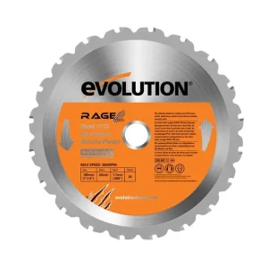 Evolution RAGEBLADE 7-1/4″ Multipurpose Replacement Blade