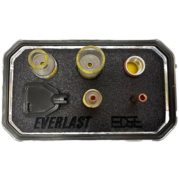 Everlast EDGE Pyrex Gas Lens Starter TIG Kit – 17/18/26 Torches