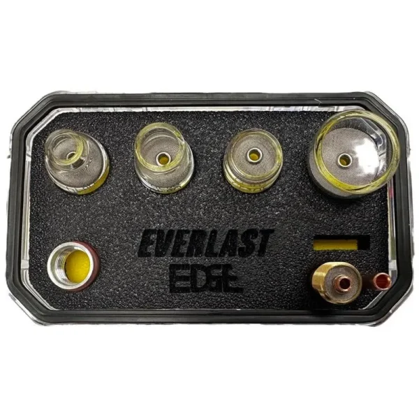 Everlast EDGE Pyrex Gas Lens Premium TIG Kit – 17/18/26 Torches