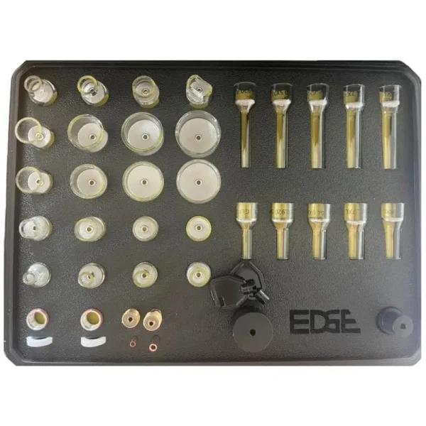 Everlast EDGE Pyrex Gas Lens Elite TIG Kit – 17/18/26 Torches
