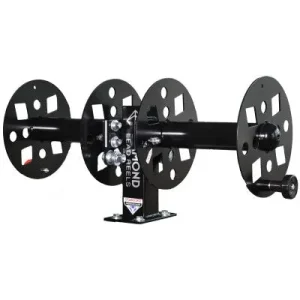 Diamond Welding Lead Reel – 12 Inch Fixed Base Side x Side FBSS12BLK