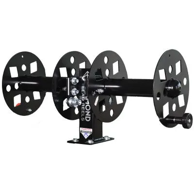 Diamond Welding Lead Reel – 12 Inch Fixed Base Side x Side FBSS12BLK