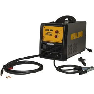 Metal Man FC130i 120V Inverter Flux Core Welder