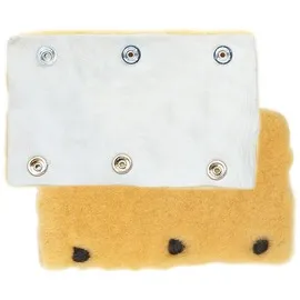 Black Stallion 60-1243 Genuine Sheepskin Helmet Headgear Padding (for Front)