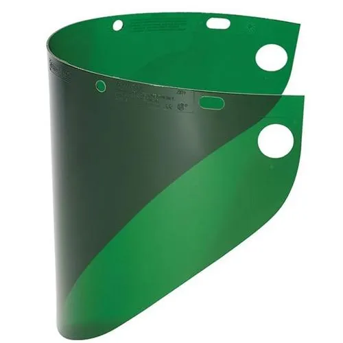 Fibre-Metal 4178 .060″ 8×16-1/2″ Dark Green Faceshield Window (Box of 12)