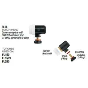 CK Worldwide FlexLoc™ Head – Gas Cooled or Water Cooled ( FL3L)