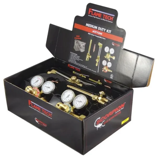 Flame Tech Victor Style Acetylene Contractor Kit – FTVHD-A1