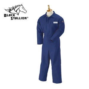 Revco FN9-32CA/PT 9 oz. Navy FR Cotton Coverall – 32″ Inseam (1 Coverall)