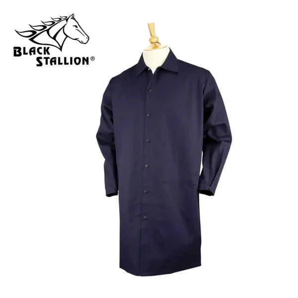 Revco FN9-42C 42″, 9 oz. Navy FR Cotton Shop Coat (1 Coat)