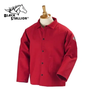 Revco FR9-30C 30″, 9 oz. Red TruGuard™ FR Cotton Welding Jacket (1 Jacket)