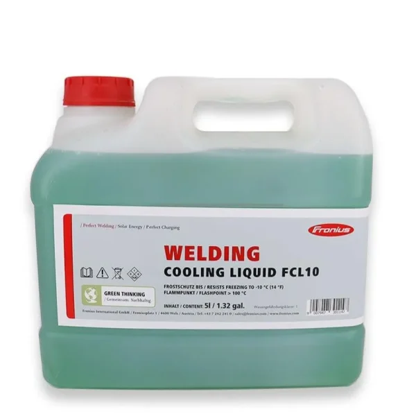 Fronius FCL10 5L Coolant Jug, 1.32 Gallons – 40,0009,0180