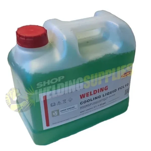 Fronius Welding Cooling Liquid FCL10 (5-Liters/1.32-Gallon) for Water-Cooled Fronius Machines (40,0009,0180)