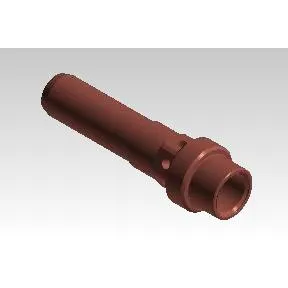 Fronius Nozzle Fitting M6/SW10X47.8 CU Copper – Pack of 5 (42,0001,6564)