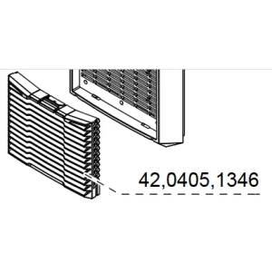 Fronius TransSteel 2200 Front Grill Cover Replacement (42,0405,1346)