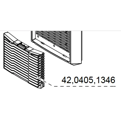 Fronius TransSteel 2200 Front Grill Cover Replacement (42,0405,1346)