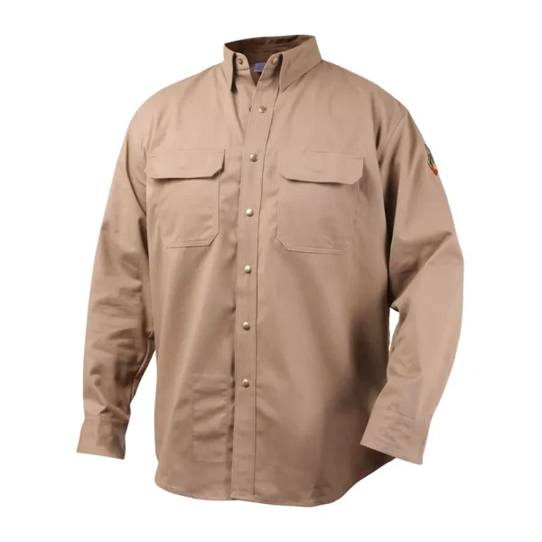 Black Stallion 60-8039-XL Flame-Resistant Cotton Work Shirt, X-LARGE