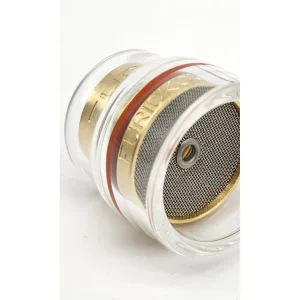 Furick Fupa #13 glass cup w/ brass insert threads on – FUPASG13