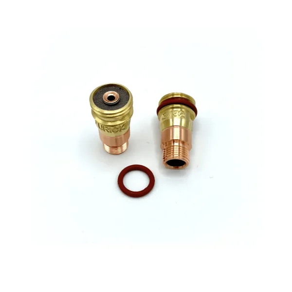 Furick 3/32 Gas Lens W/ O-Ring for 17/18/26 Torches – 2 Pack