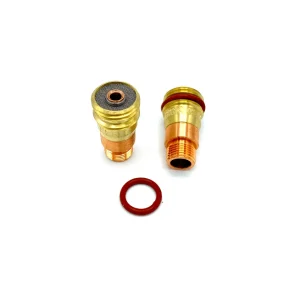 Furick 1/8 Gas Lens W/ O-Ring for 17/18/26 Torches – 2 Pack