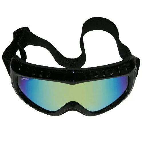 ArcOne G-ICE-B1205 Black Gloss Frame/Smoke Lens IceMan Safety Goggles (10 Pack)