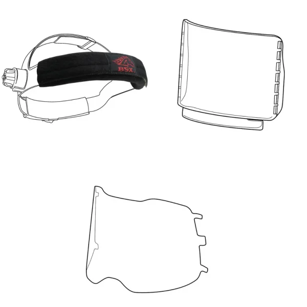 Baker’s Essential Bundle for the 3M G5-02 Helmet