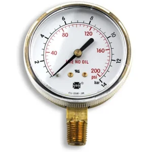 Smith Replacement Gauge – 2.5 inch, 0-200 PSIG GA033-07