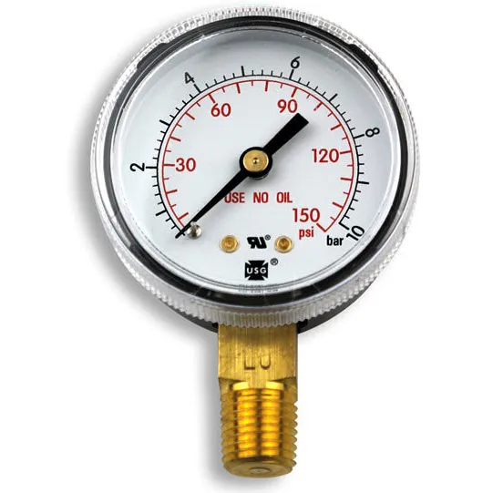 Smith Replacement Gauge – 2 inch, 0-150 PSIG GA137-03