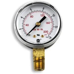 Smith Replacement Gauge – 2 inch, 0-200 PSIG GA140-03