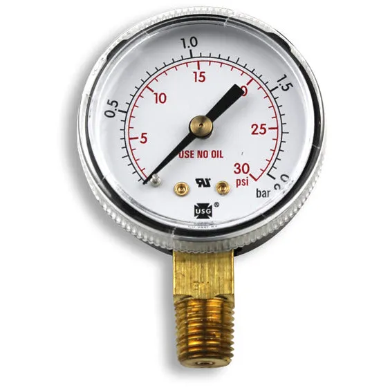 Smith Replacement Gauge – 2 inch, 0-30 PSIG GA141-03