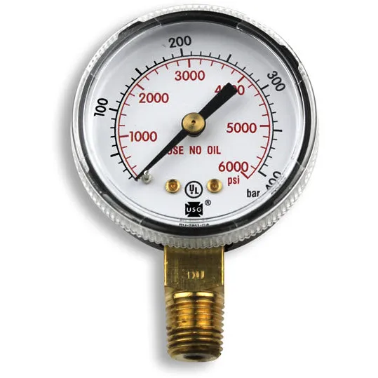 Smith Replacement Gauge – 2 inch, 0-6000 PSIG GA145-03