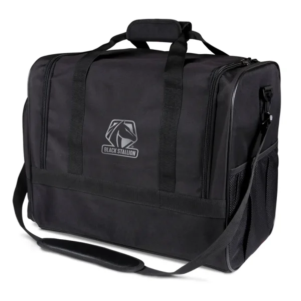 Black Stallion GB150 WELDER’S TOOLBAG BLACK W/OVERSIZED OPENING, 22″LX12″WX16″H