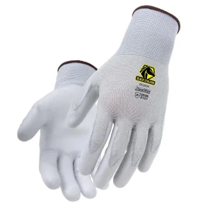 Black Stallion AccuFlex Water Repellant Double Latex Knit Glove 12/pk – GC2534-BL