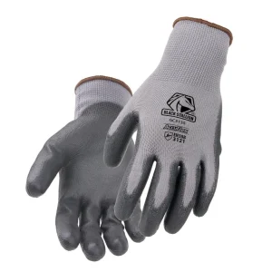 Black Stallion AccuFlex Water Repellant Double Latex Knit Glove 12/pk – GC2534-BL