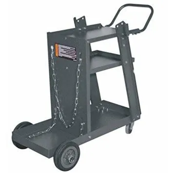 PowerWeld CCMIG Industrial MIG Welder Cart (Black)