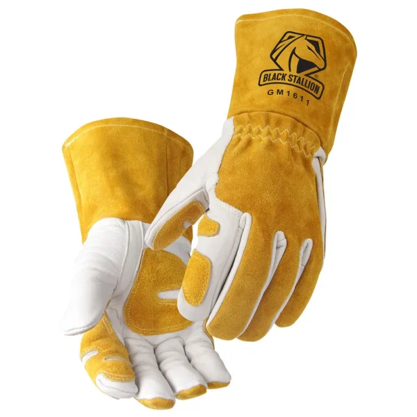 Revco GM1611-WT Cowhide w/ Reinforced Patch Palm and Thumb MIG Glove (1 Pair)