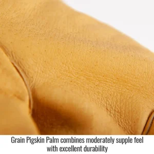 Black Stallion Pigskin Leather Palm MIG Welding Gloves GM1715-TT