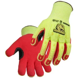 Black Stallion AccuFlex A6 Cut & Impact Resistant Hi-Vis Gloves GR5040