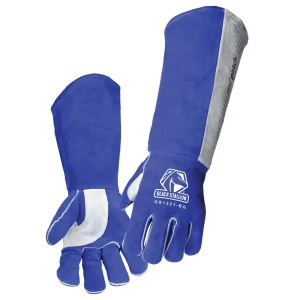 Black Stallion GS1321-BG-XLG 21″ Split Cowhide Stick Glove with RestPatch®, X-Large, 6/PACK
