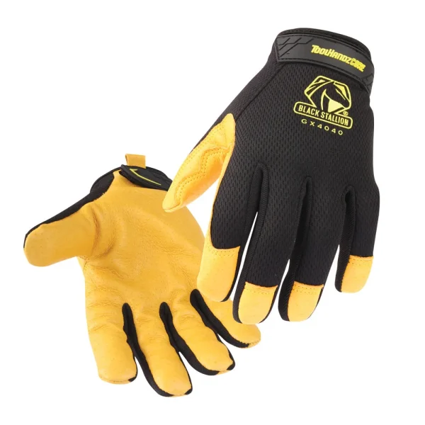 Revco GX404-BY ToolHandz® CORE Pig Grain Palm Mechanics Glove (1 Pair)