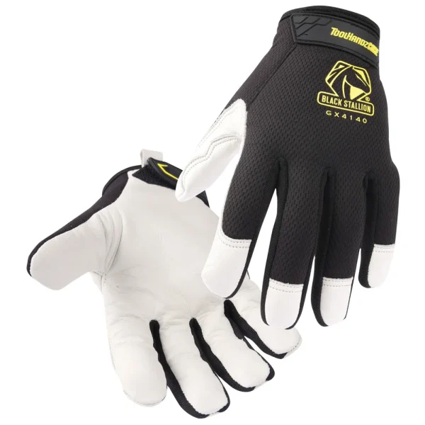 Revco GX4140-BW ToolHandz® CORE Cow Grain Palm Mechanics Glove (1 Pair)