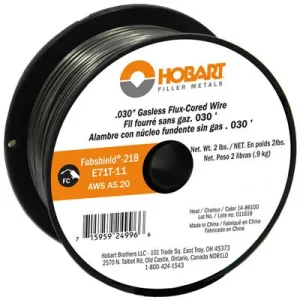 Hobart E71T-11 .030 Flux-Cored Welding Wire – 2# Spool S222106-019