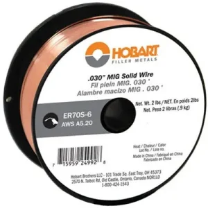 Hobart ER70S-6 MIG Welding Wire – 2# Spool