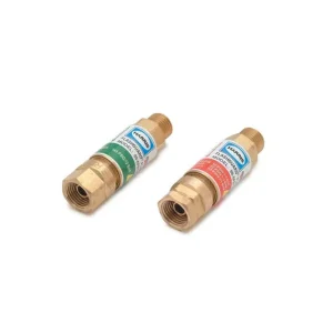 Harris® Flash-Guard® 88-5 FBT (R&L) 9/16″ – 18 Torch Flashback Arrestor w/ Check Valve #4302202