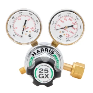 HARRIS 25GX Med/Heavy Duty Oxygen Regulator – 3000510
